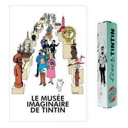 Poster Affiche Moulinsart Le Musée imaginaire de Tintin 23004 (40x60cm)
