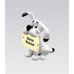 Figurine Astérix Attakus: Idéfix et son message personnalisé ID06 (2016)