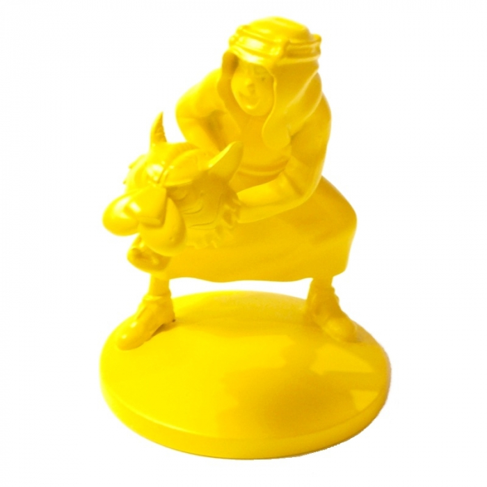 Figurine de collection Tintin Abdallah Moulinsart Jaune Monochrome (42166)