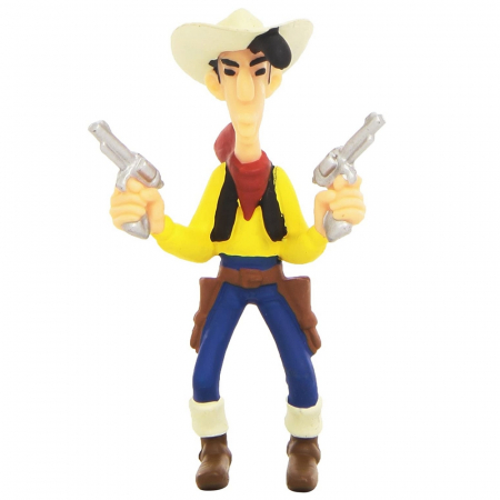 Figurine Jolly Jumper - Lucky Luke - Plastoy 1997 : Achat occasion | Figurines de collection Lucky Marron Bon état