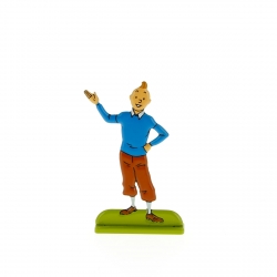 Figurine en métal de collection Tintin se présentant 29228 (2012)