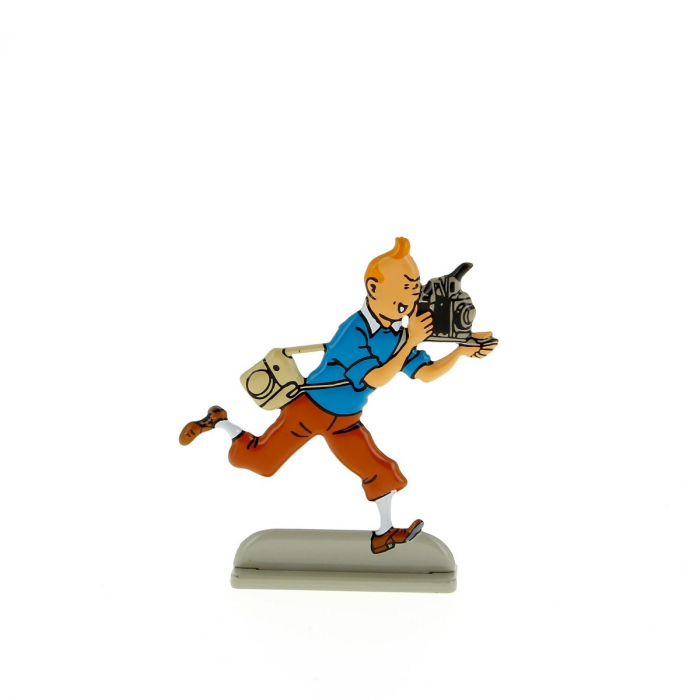 2012 Figura in metallo da collezione Tintin pittore 29231 