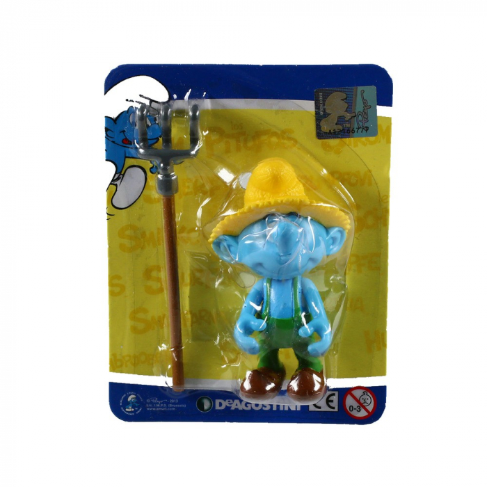 Figurine Schtroumpf Plongeur Avec Tuba - Medicom / Schleich - NEUVE