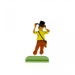 Collectible metal figure Tintin in top hat 29213 (2010)