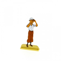 Figurine en métal de collection Tintin scrute le désert 29214 (2012)