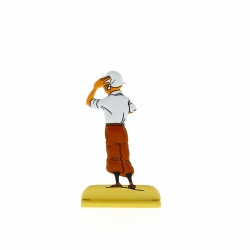 Collectible metal figure Tintin scans the desert 29214 (2012)