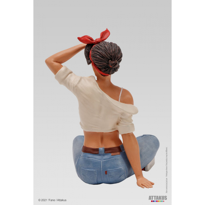 Lillie Roadrunner - 'Fane - Art Statue de collection en résine pin- up
