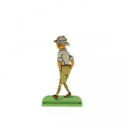 Figurine en métal de collection Tintin au Congo 29215 (2012)