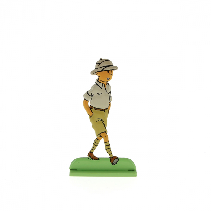 Collectible metal figure Tintin in the Congo 29215 (2012)