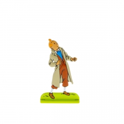 Figurine en métal de collection Tintin lève les yeux 29210 (2010)