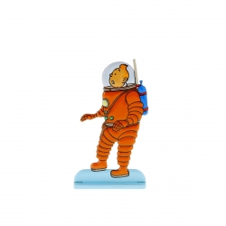 Figurine en métal de collection Tintin explorateur lunaire 29208 (2010)