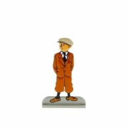 Figurine en métal de collection Tintin en train d'attendre 29202 (2012)