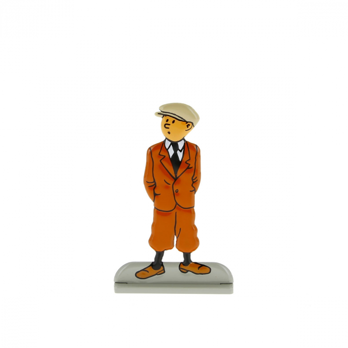 Collectible metal figure Tintin waiting 29202 (2012)