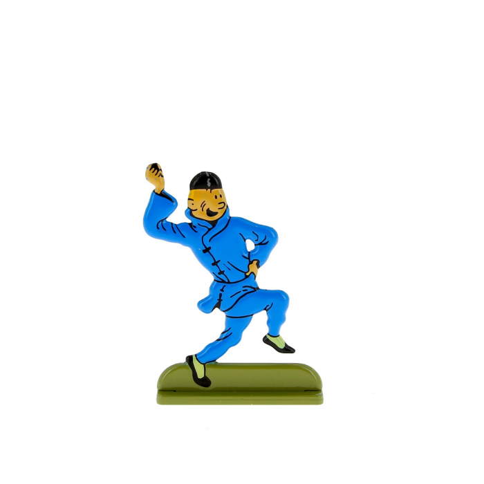 Figurine en métal de collection Tintin en train de danser 29200 (2010)
