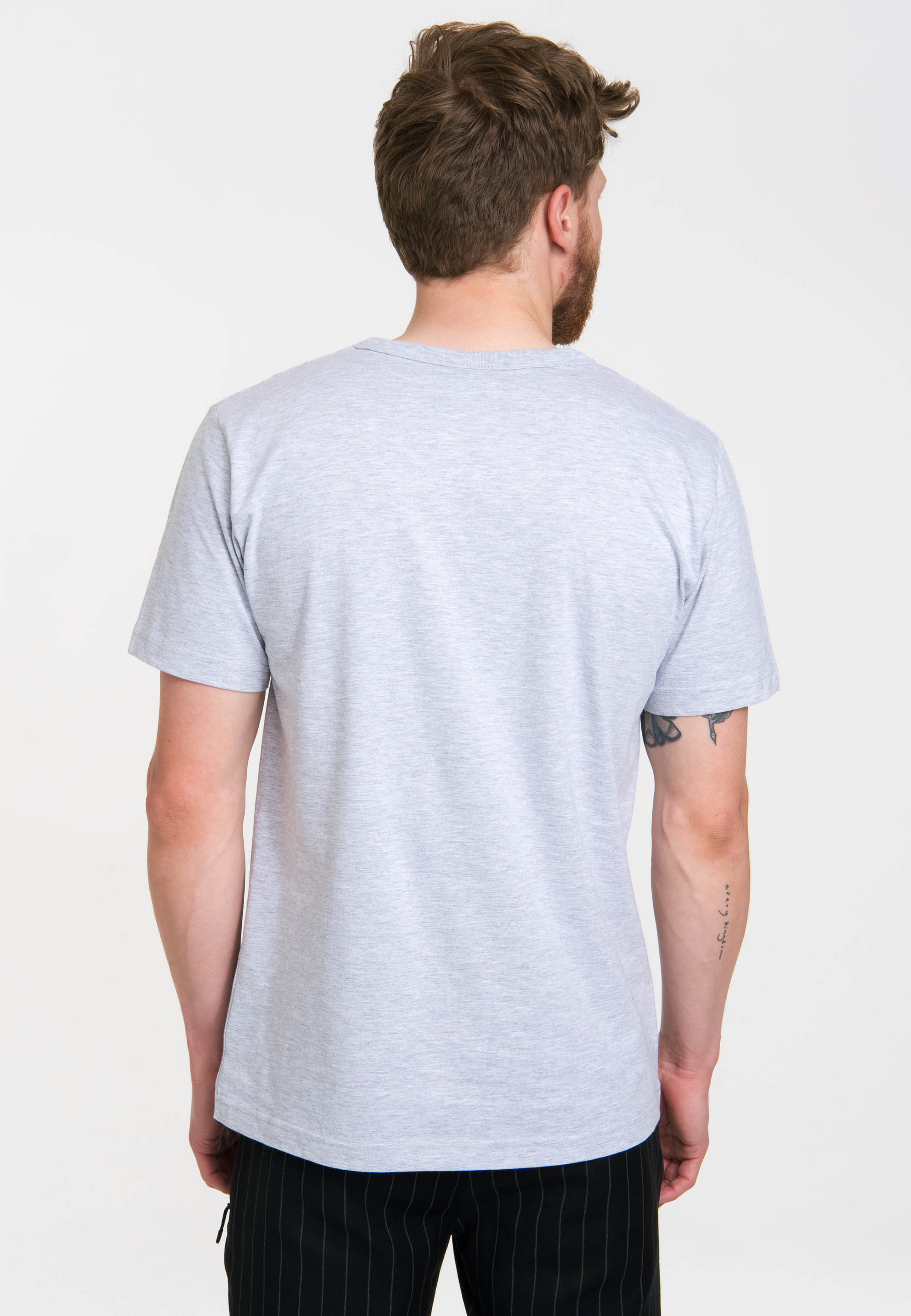 eBay T-shirt Asterix | Gray) cotton Portrait (Heather Logoshirt® 100%