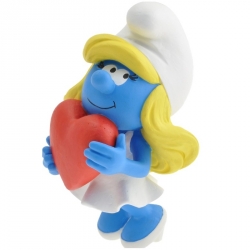 Collectible Figure Plastoy The Smurfs Smurfette in love 00174 (2015)