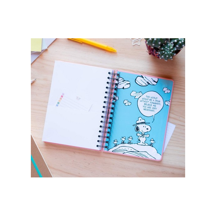 Carnet de notes A5 Erik Snoopy Make a Wish (14,5x21cm)