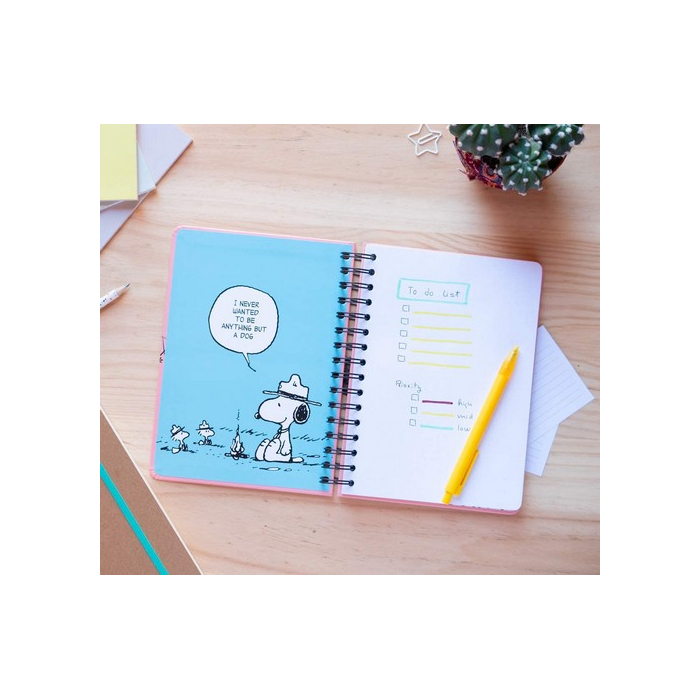 Carnet de notes A5 Erik Snoopy Make a Wish (14,5x21cm)