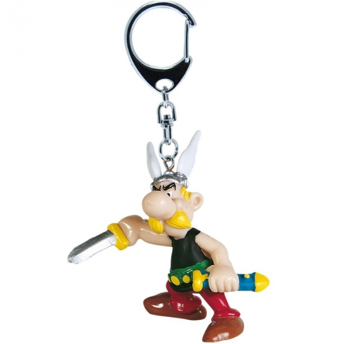 Porte-clés figurine Plastoy Astérix dégainant son glaive 60401 (2015)