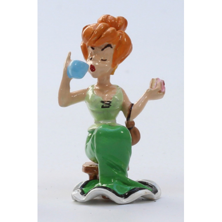 FIGURINE ASTÉRIX CHEZ les Belges Le souper Manneken La main blanche