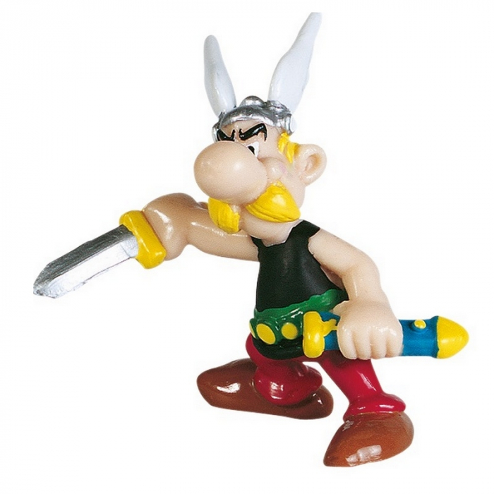 Collectible figure Plastoy Astérix holding sword 60501 (2016)