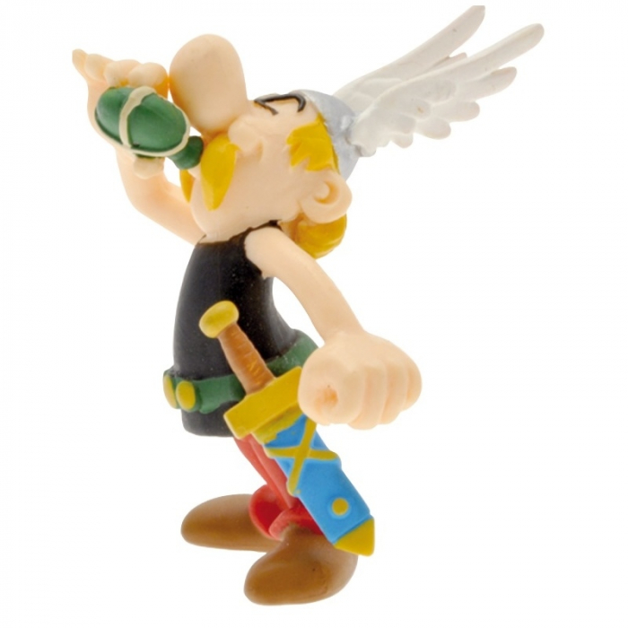 Figura de colección Plastoy Astérix bebiendo la poción mágica 60558 (2016)