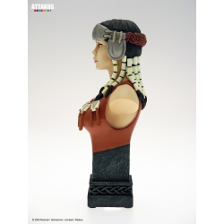 Figura busto de colección Attakus Thorgal Kriss de Valnor B416 (2009)