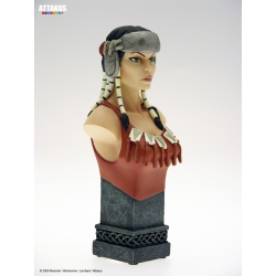 Figurine buste de collection Attakus Thorgal Kriss de Valnor B416 (2009)