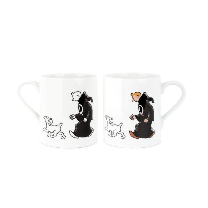 Tasse mug porcelaine Tintin et Milou au pays des Soviets colorisé (47988