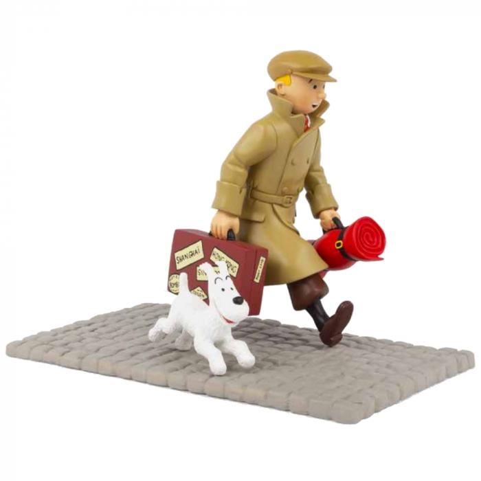 Collectible Resin Figure Tintin and Snowy ils arrivent !! 22cm (45994)