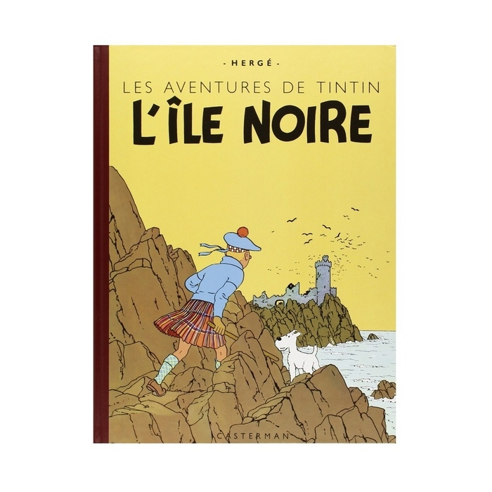Tintin album: L'île noire Edition fac-similé colours 1943