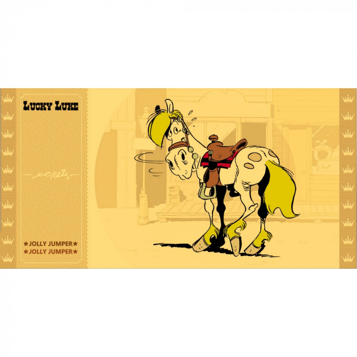 Collectible CK Golden Ticket Lucky Luke (Jolly Jumper)