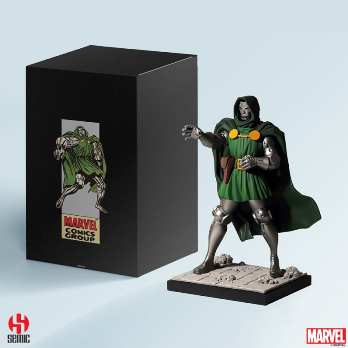 Figurine Funko Pop! Marvel : 4 Fantastiques - Docteur Doom - Jeux vidéo
