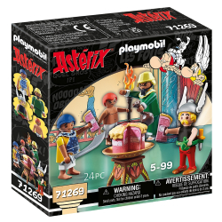 Playmobil Asterix - Edifis Duck The Battle Of The Palace - 71268