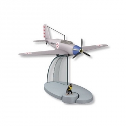 Figura de colección Tintín El avión Americano  Jo y Zette 29555 (2016)