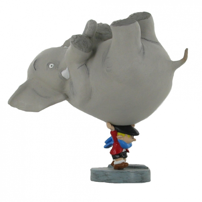 Figurine de collection Pixi Benoît Brisefer portant l'Eléphant 1700 (2014)