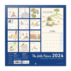 Calendrier de bureau 2024 Tintin et la musique 21x12,5cm (24465)
