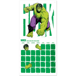 Calendrier de bureau 2024 Grupo Erik - 12 mois - Marvel Comics
