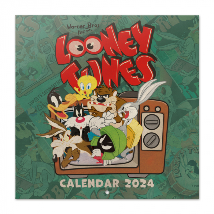 Wall Calendar Erik Looney Tunes 30x30cm (2024)