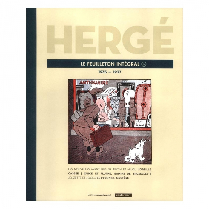 Tintin Le Feuilleton intégral Hergé Tome 6 1935-1937 (8183)