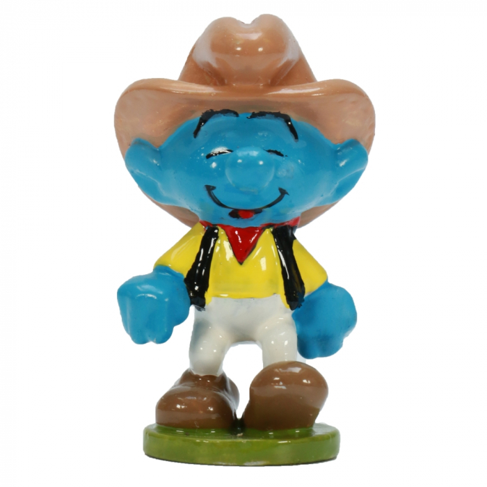 Collectible figurine Pixi The Smurfs, the Cowboy Smurf 6493 (2023)