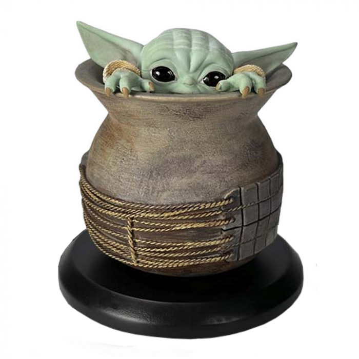 Figurine de collection Attakus Star Wars, Grogu dans le pot 1/5