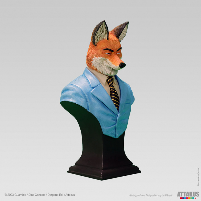 Buste Attakus Blacksad – Le Lieutenant B438 – Édition Limitée 1500 Ex (neuf)