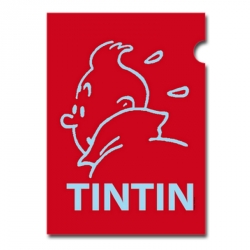 Pochette plastique A4 Les Aventures de Tintin Perfil Rouge (15163)