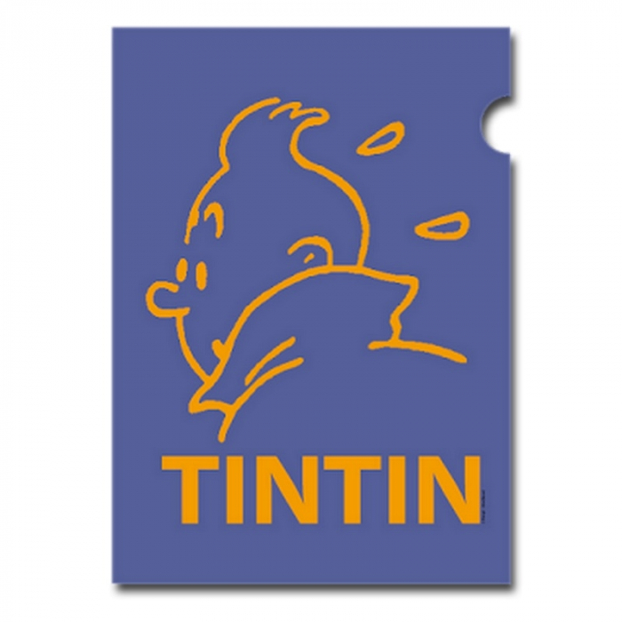 A4 Plastic Folder The Adventures of Tintin Mallow Perfil (15164)