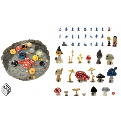 Scène de collection Pixi Johan et Pirlouit La flûte à six Schtroumpfs 2715 (2016)