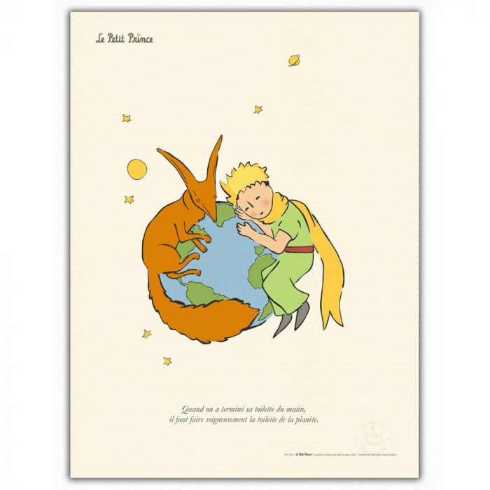 ANTOINE DE SAINT EXUPERY Le Petit Prince et le Renard (lg), 2008 – Art Wise  Premium Posters