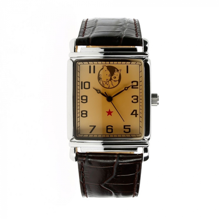 Leather Watch Tintin and Snowy 82409 (2015)