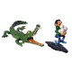 Collectible Figure Pixi Gaston Lagaffe chased by the crocodile 4742 (2002)