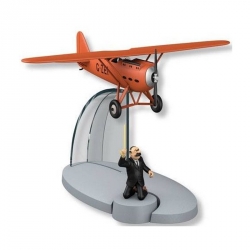 Figura de colección Tintín El avión rojo de Müller La isla negra 29560 (2016)